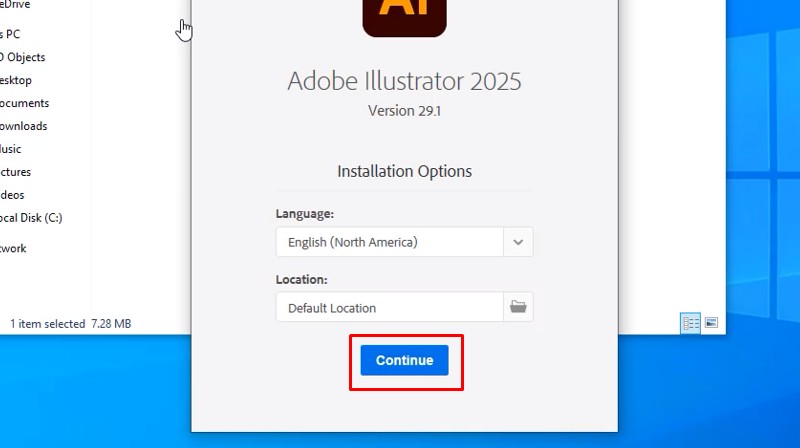 Hướng dẫn cài đặt Adobe Illustrator 2025 full crack chi tiết