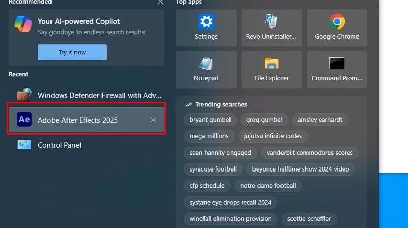 Hướng dẫn cài đặt After Effects 2025 full crack