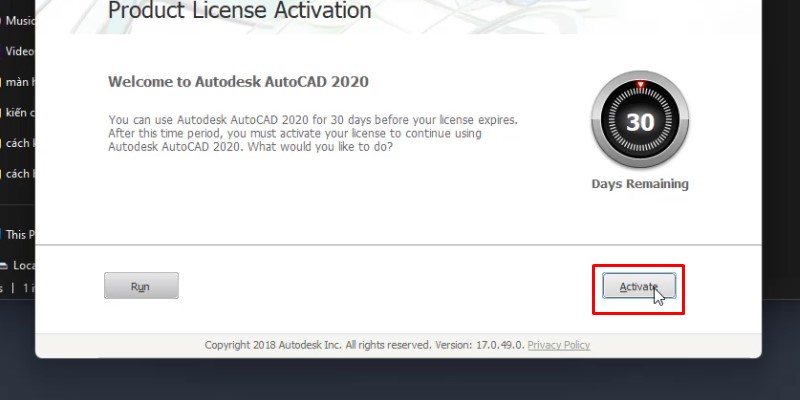 Hướng Dẫn Cài Đặt AutoCAD 2020 & Kích Hoạt Dùng Thử