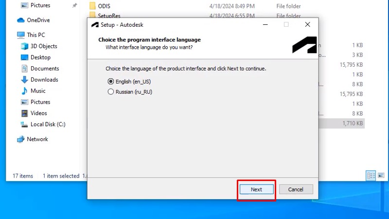Các bước cài đặt AutoCAD 2025 full crack chi tiết