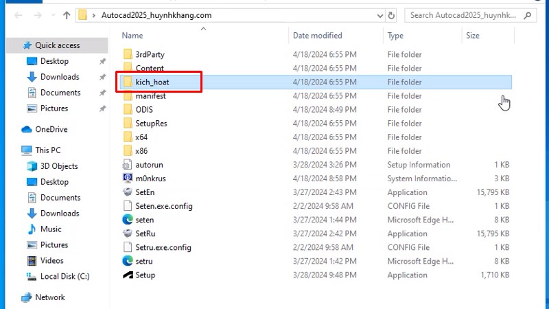 Các bước cài đặt AutoCAD 2025 full crack chi tiết