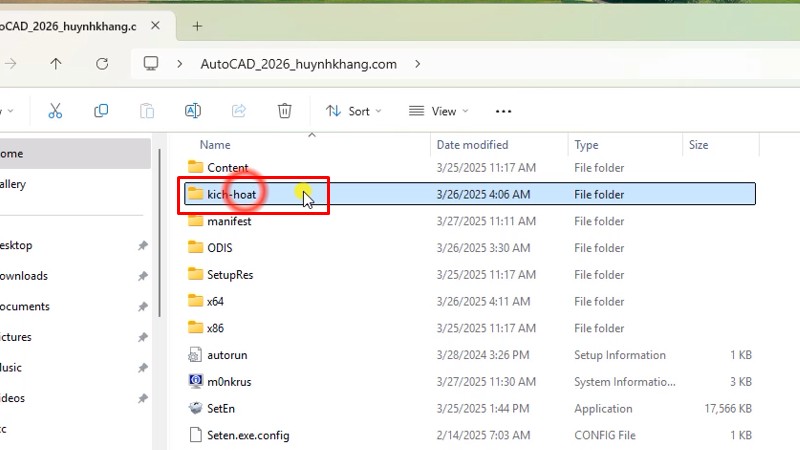 Hướng dẫn các bước cài đặt AutoCAD 2026 full crack chi tiết