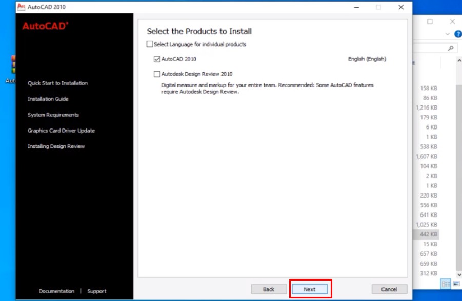 Bước 4: Nhấn Next