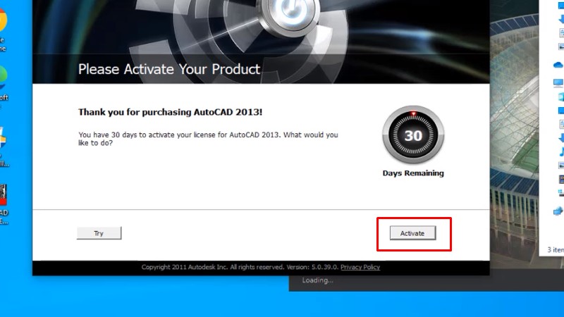 Bước 10: Kích hoạt phần mềm