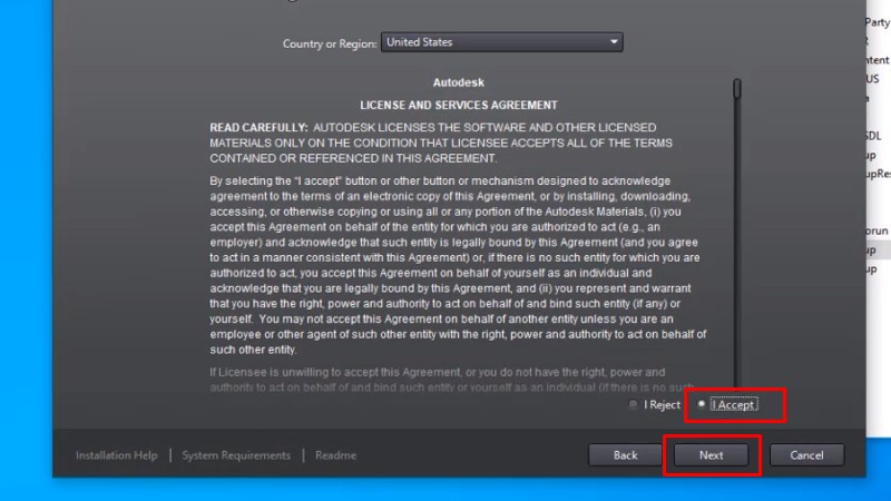 Bước 4: Đồng ý với điều khoản sử dụng