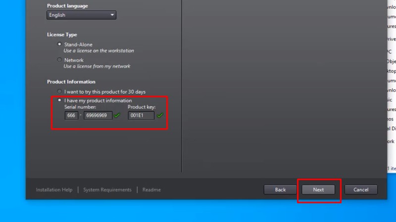 Bước 5: Nhập thông tin cấp phép tạm thời