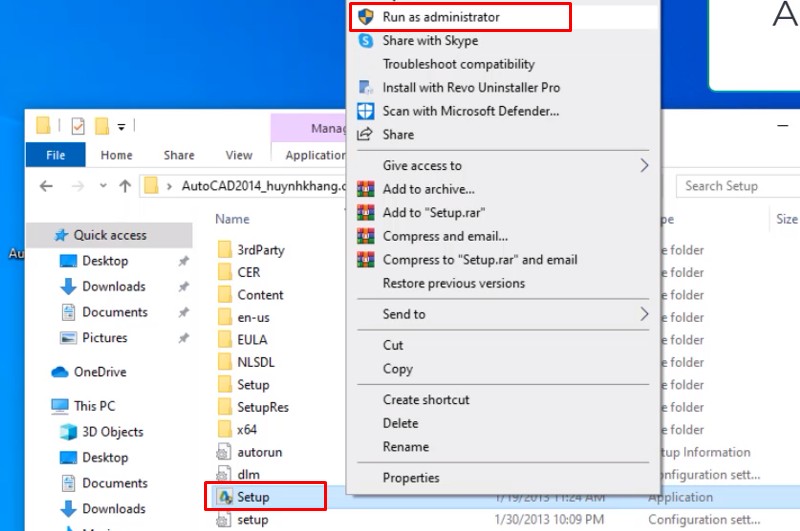 Các bước cài đặt Autocad 2014 full crack chi tiết