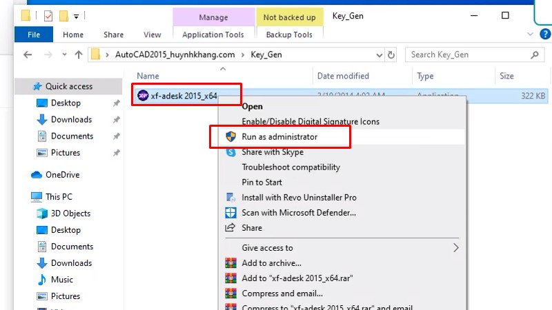 Các bước cài AutoCAD 2015 full crack