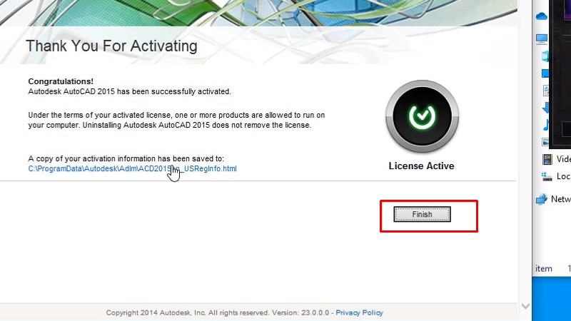 Các bước cài AutoCAD 2015 full crack