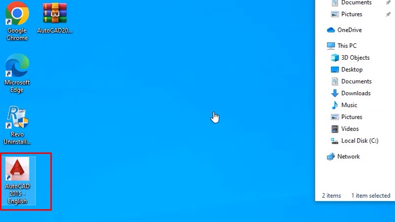 Các bước cài AutoCAD 2015 full crack