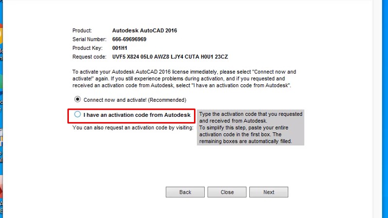 Các bước hướng dẫn cài AutoCAD 2016 full crack