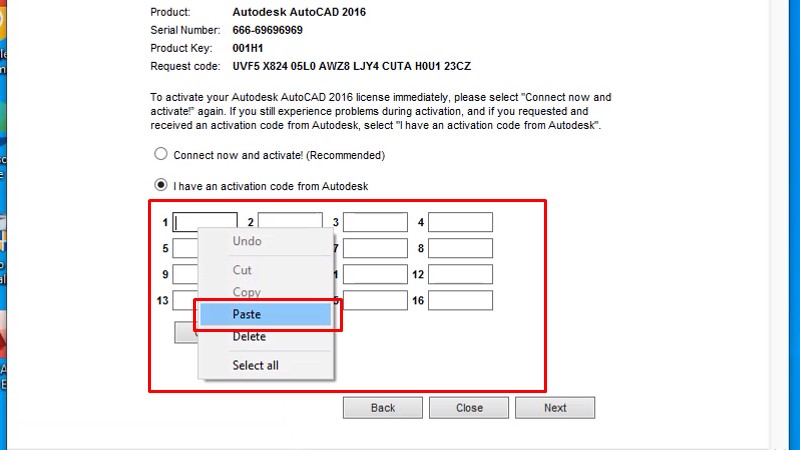 Các bước hướng dẫn cài AutoCAD 2016 full crack