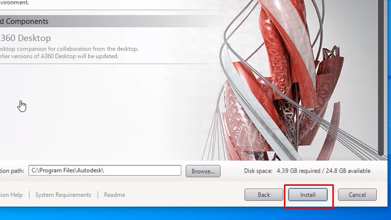 Các bước hướng dẫn cài AutoCAD 2016 full crack
