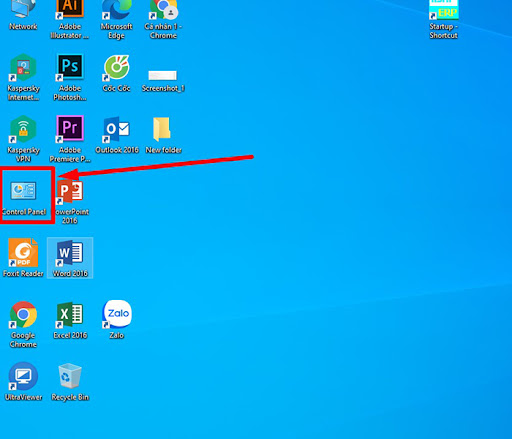 Cách bật đèn bàn phím laptop bằng Control Panel