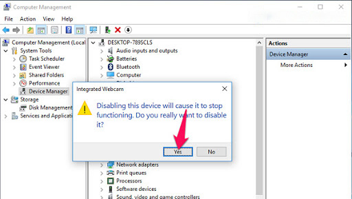 Hướng dẫn cách tắt camera laptop đơn giản