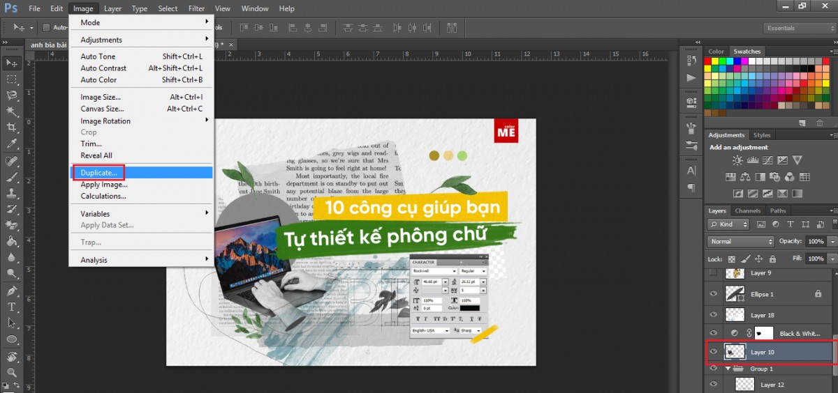 Copy layer sang một file mới