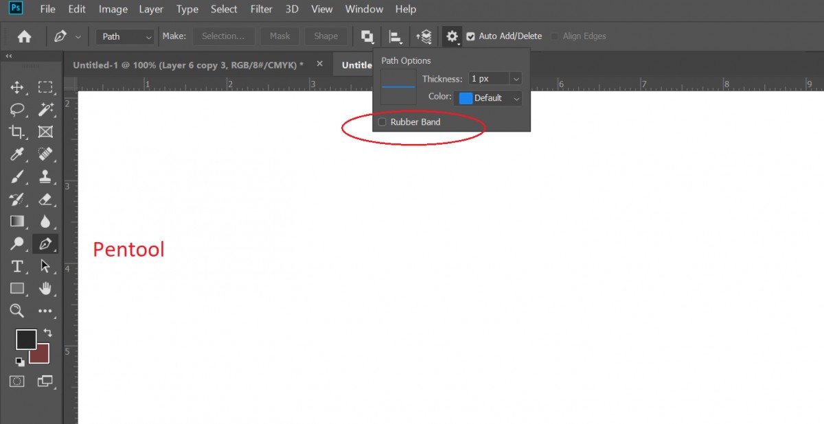 Vẽ Đường Cong Trong Photoshop Bằng Pen Tool