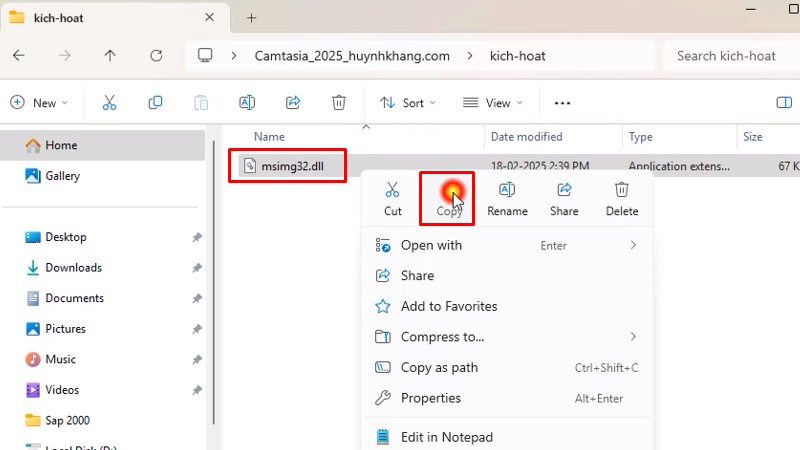 Hướng dẫn chi tiết cách cài đặt Camtasia 2025 Full Crack