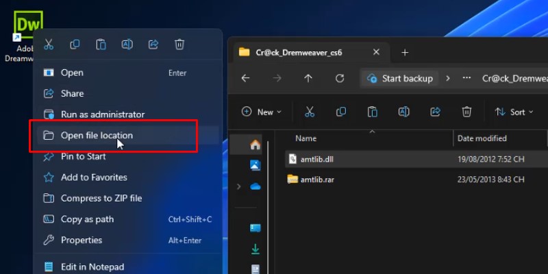 Hướng dẫn cài đặt Dreamweaver CS6 full crack chi tiết