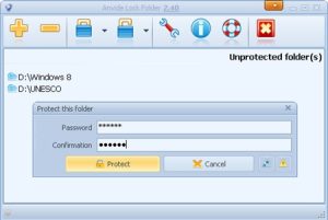 Anvide Lock Folder – Phần mềm khóa thư mục miễn phí, hiệu quả nhất