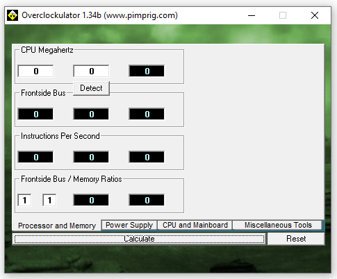 Overclockulator – phần mềm đo chính xác công suất tiêu thụ điện năng