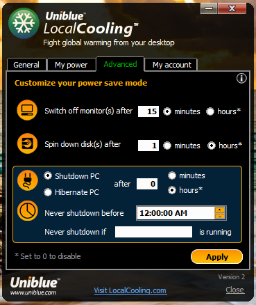 LocalCooling – phần mềm tiết kiệm và đo lường điện năng hiệu quả