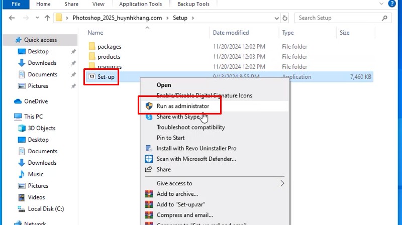 Hướng Dẫn Cài Đặt Adobe Photoshop 2025 Full Crack