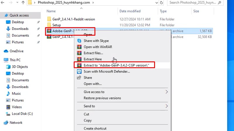 Hướng Dẫn Cài Đặt Adobe Photoshop 2025 Full Crack