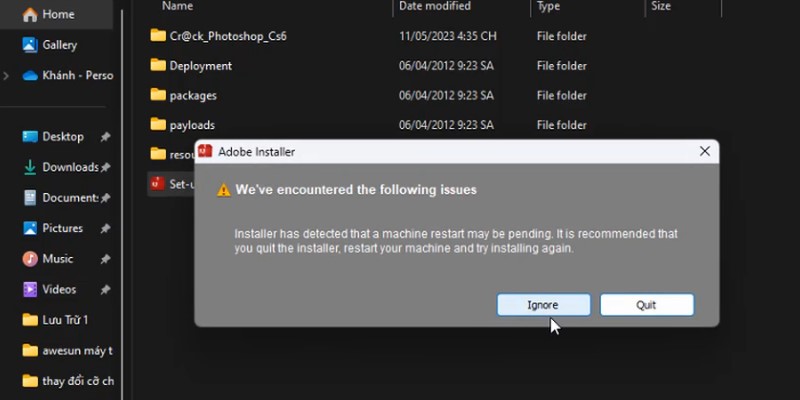 Hướng dẫn cài đặt Photoshop CS6 full crack chi tiết