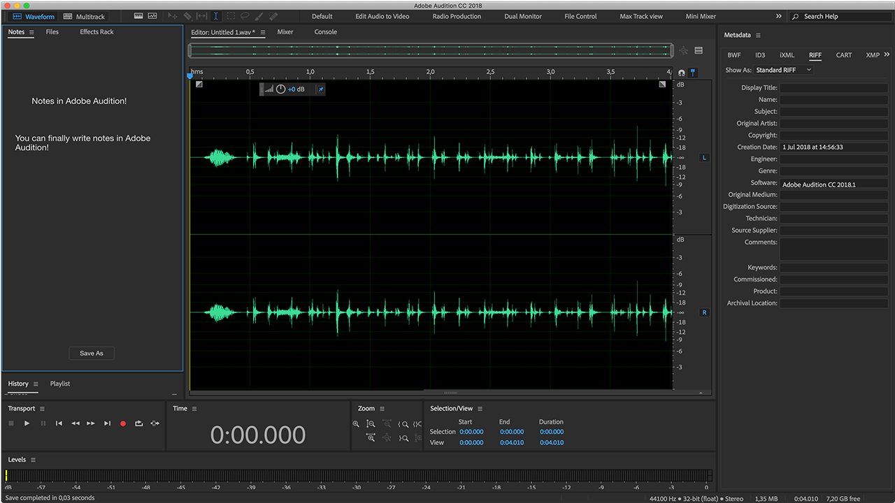 Adobe Audition – Phần Mềm Chỉnh Âm Thanh Đỉnh Cao